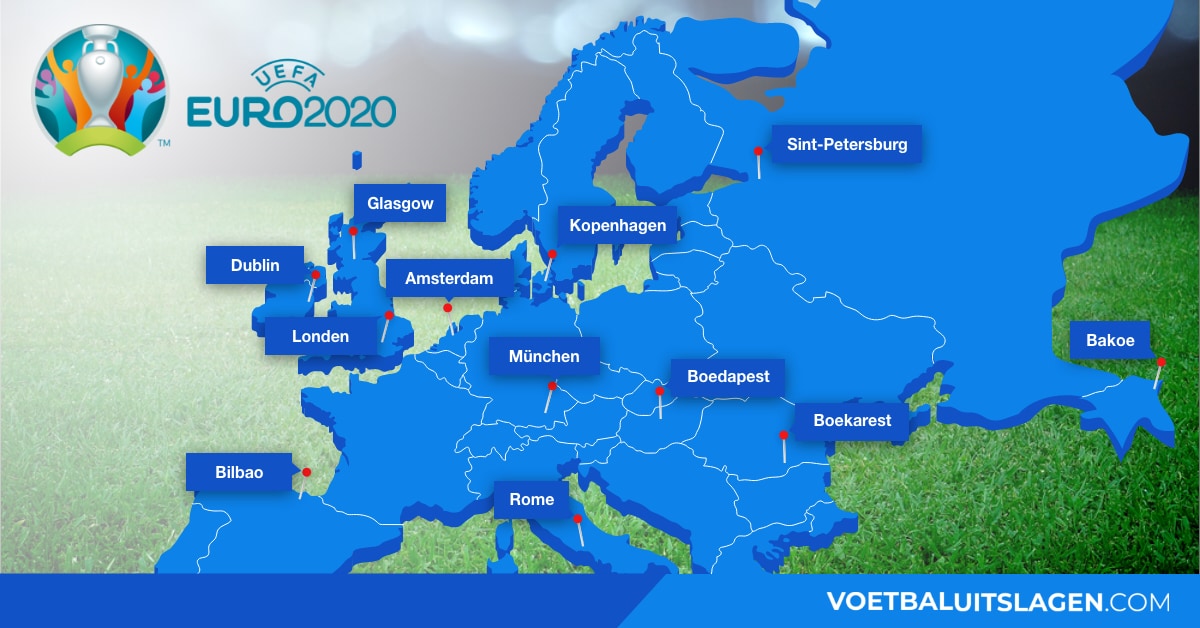 Loting EK 2020 voetbal Wie tegen wie?